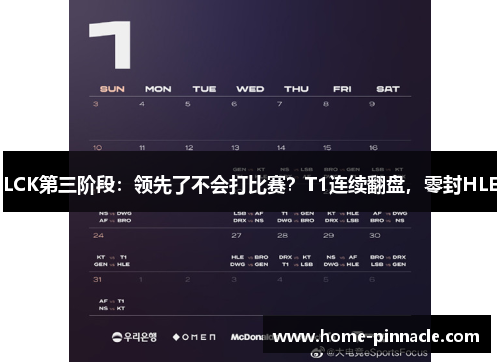 LCK第三阶段：领先了不会打比赛？T1连续翻盘，零封HLE